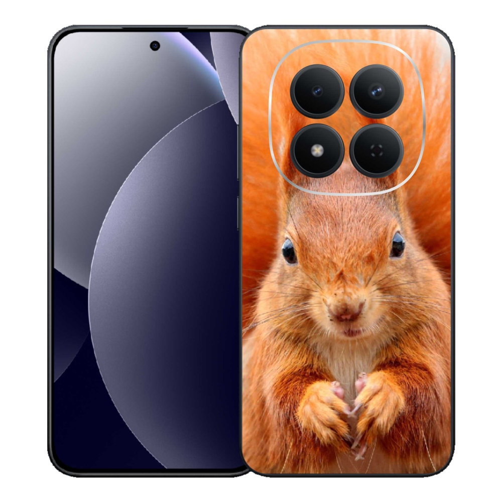 Gélový kryt mmCase na Xiaomi Redmi Note 15 Pro 5G - veverička