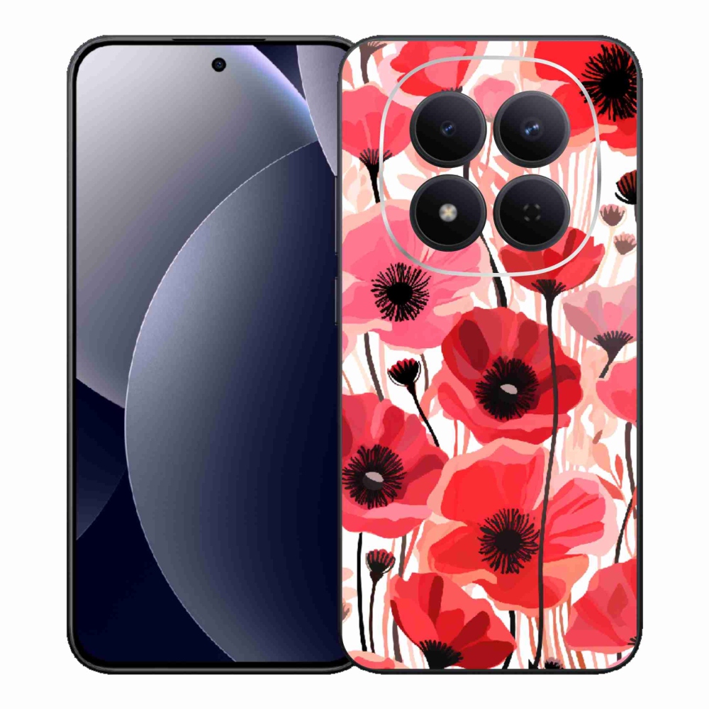 Gélový kryt mmCase na Xiaomi Redmi Note 15 Pro 5G - vlčí mak 1