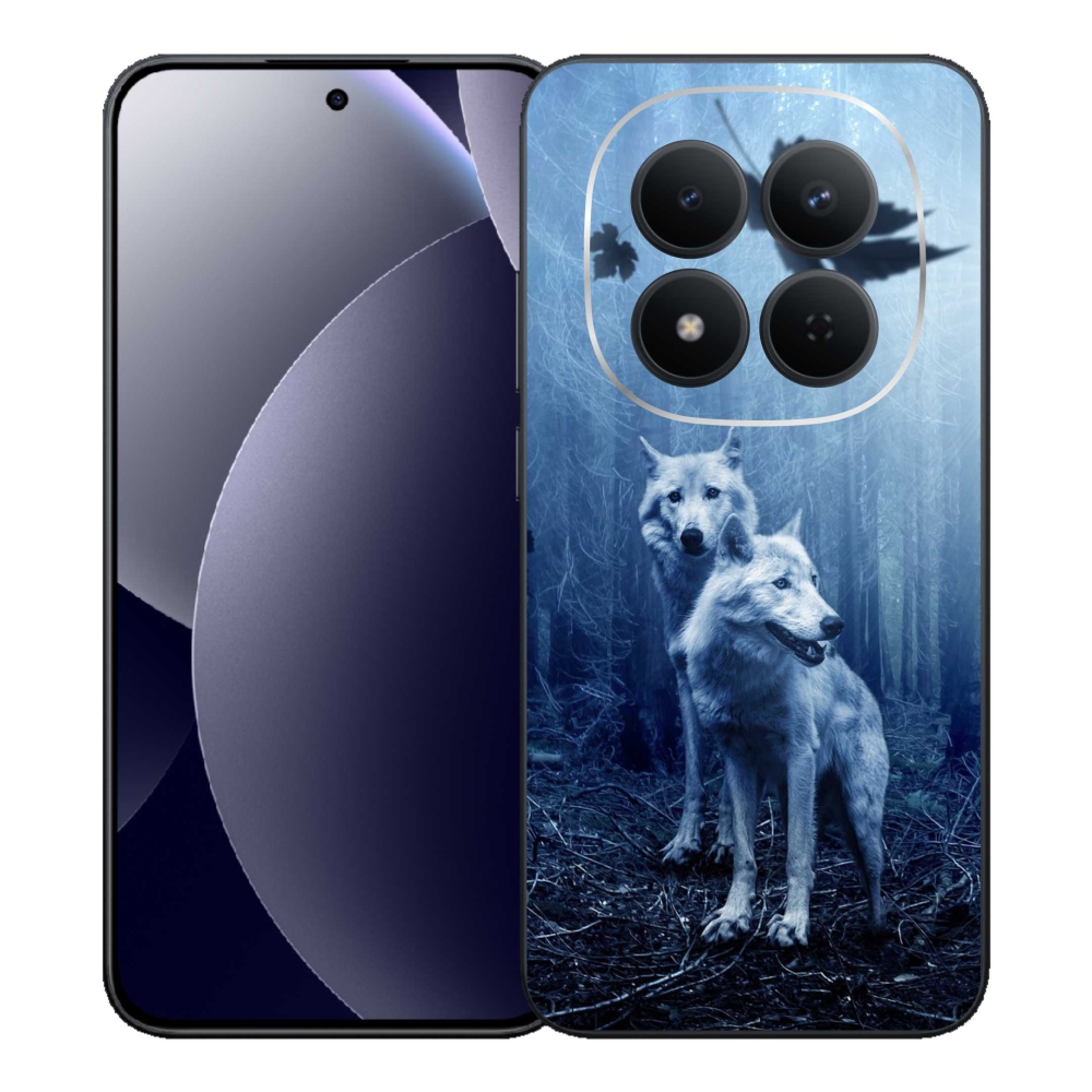 Gélový kryt mmCase na Xiaomi Redmi Note 15 Pro 5G - vlci v lese