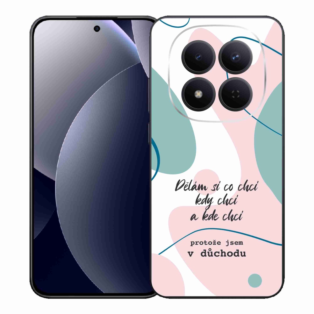 Gélový kryt mmCase na Xiaomi Redmi Note 15 Pro 5G - vtipný text 10 biele pozadie