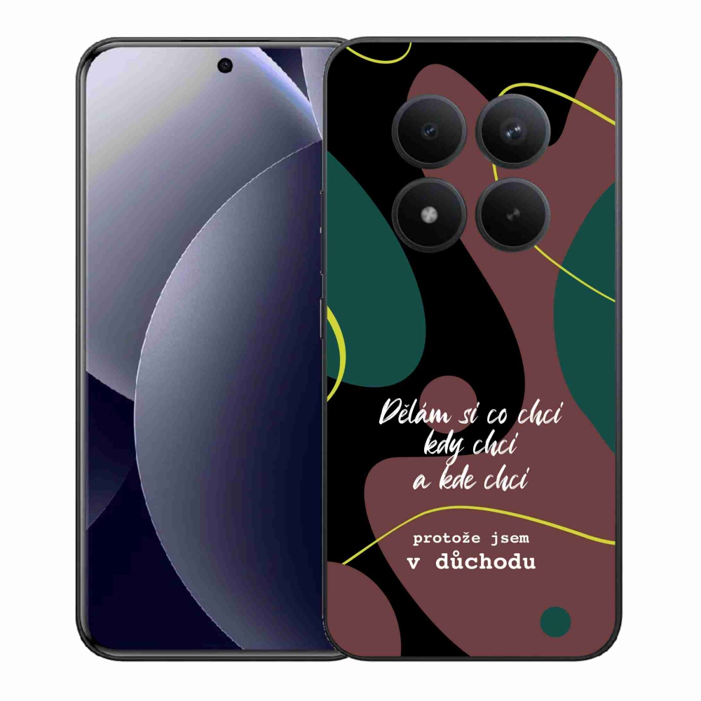 Gélový kryt mmCase na Xiaomi Redmi Note 15 Pro+ 5G/Xiaomi Poco M8 Pro 5G - vtipný text 10 čierne pozadie