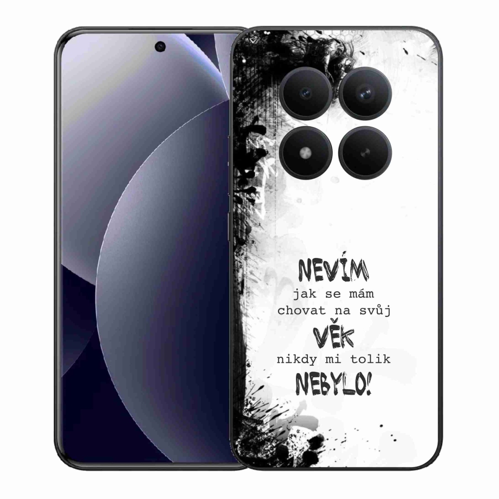 Gélový kryt mmCase na Xiaomi Redmi Note 15 Pro+ 5G/Xiaomi Poco M8 Pro 5G - vtipný text 14 biele pozadie