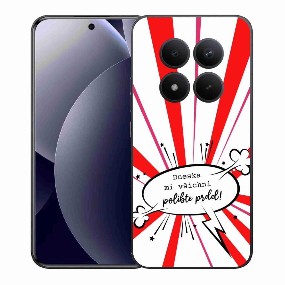 Gélový kryt mmCase na Xiaomi Redmi Note 15 Pro+ 5G/Xiaomi Poco M8 Pro 5G - vtipný text 15 biele pozadie