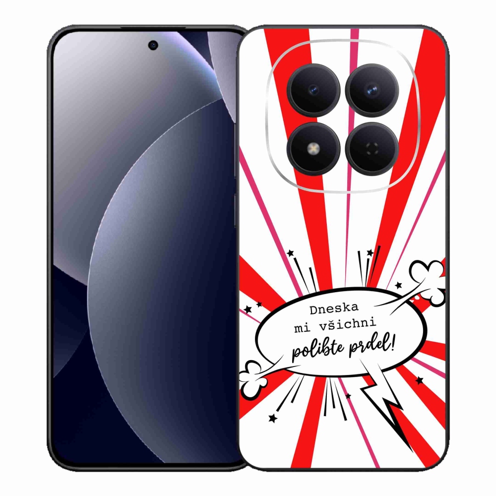 Gélový kryt mmCase na Xiaomi Redmi Note 15 Pro 5G - vtipný text 15 biele pozadie