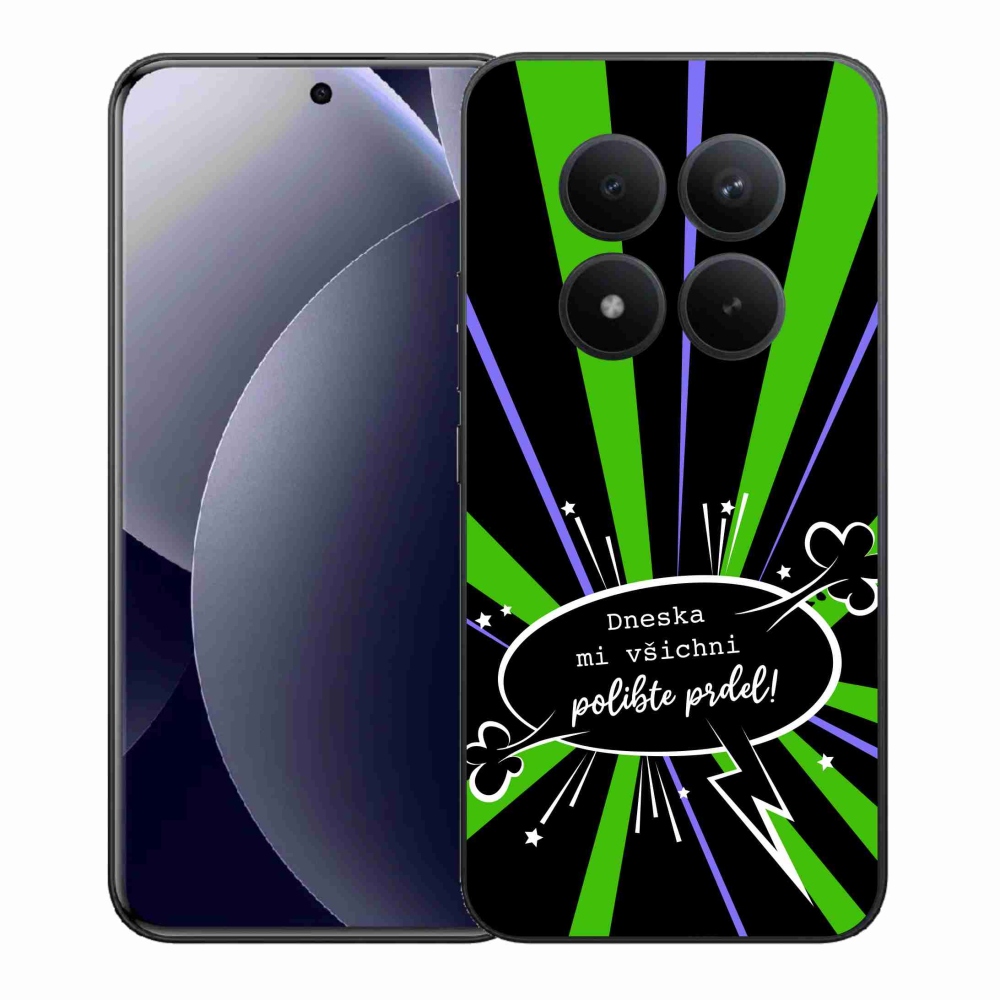 Gélový kryt mmCase na Xiaomi Redmi Note 15 Pro+ 5G/Xiaomi Poco M8 Pro 5G - vtipný text 15 čierne pozadie