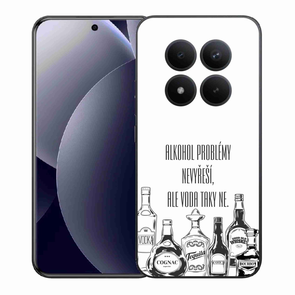 Gélový kryt mmCase na Xiaomi Redmi Note 15 Pro+ 5G/Xiaomi Poco M8 Pro 5G - vtipný text biele pozadie