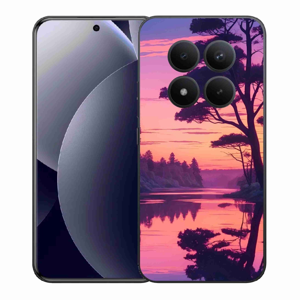 Gélový kryt mmCase na Xiaomi Redmi Note 15 Pro+ 5G/Xiaomi Poco M8 Pro 5G - západ slnka nad jazerom