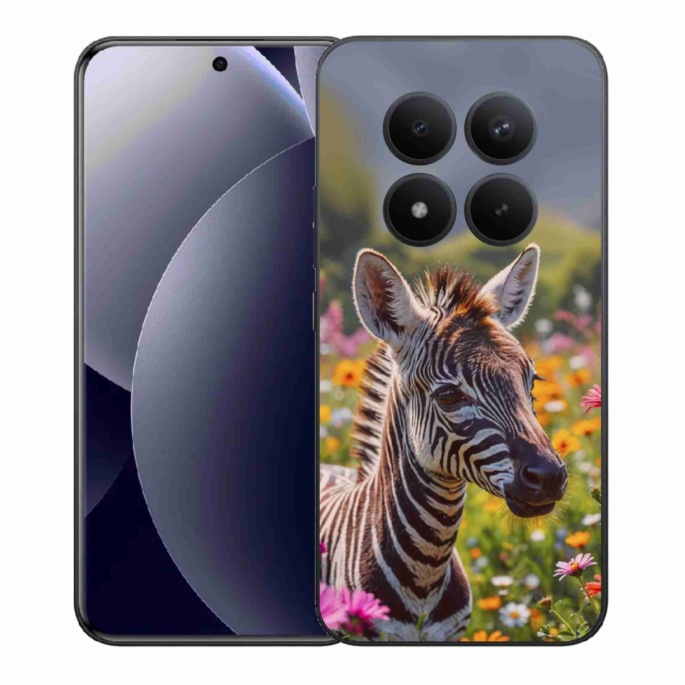 Gélový kryt mmCase na Xiaomi Redmi Note 15 Pro + 5G - zebra na lúke
