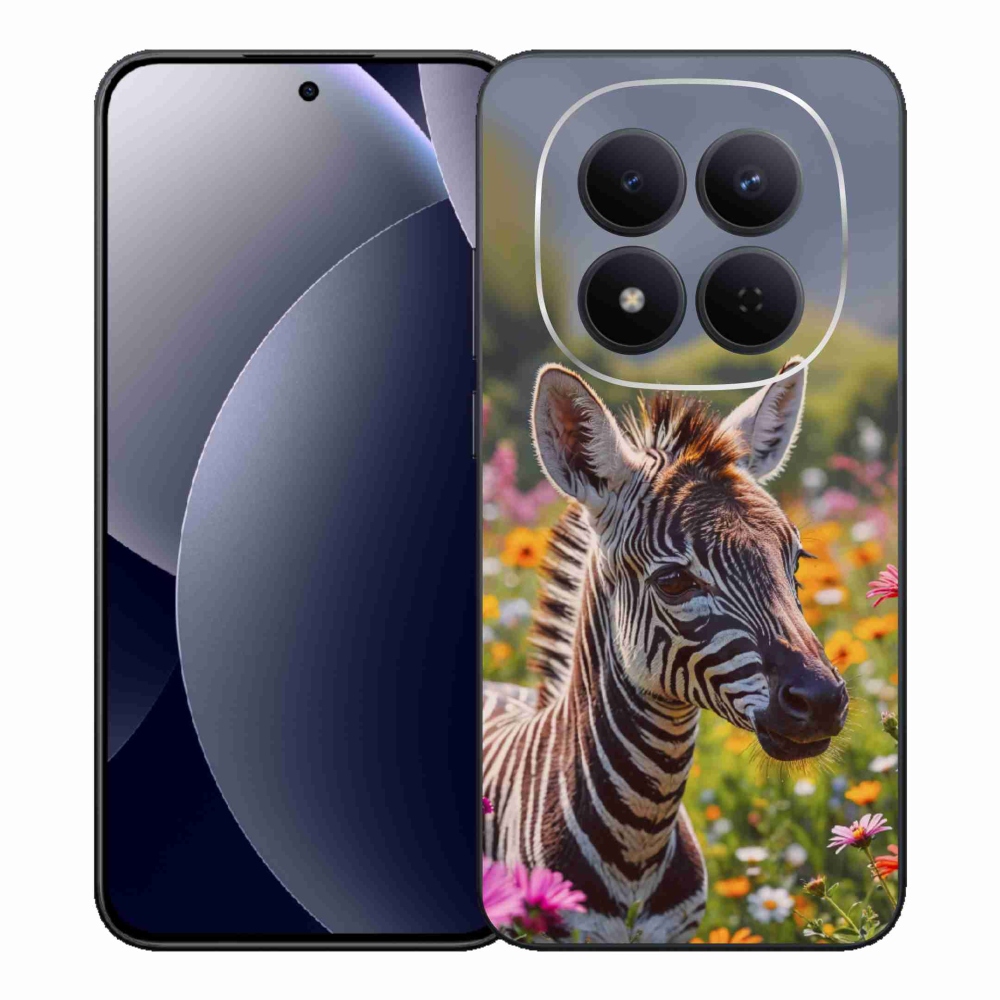 Gélový kryt mmCase na Xiaomi Redmi Note 15 Pro 5G - zebra na lúke