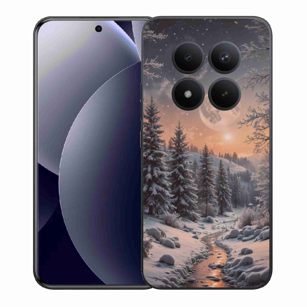 Gélový kryt mmCase na Xiaomi Redmi Note 15 Pro+ 5G/Xiaomi Poco M8 Pro 5G - zimná krajina 2