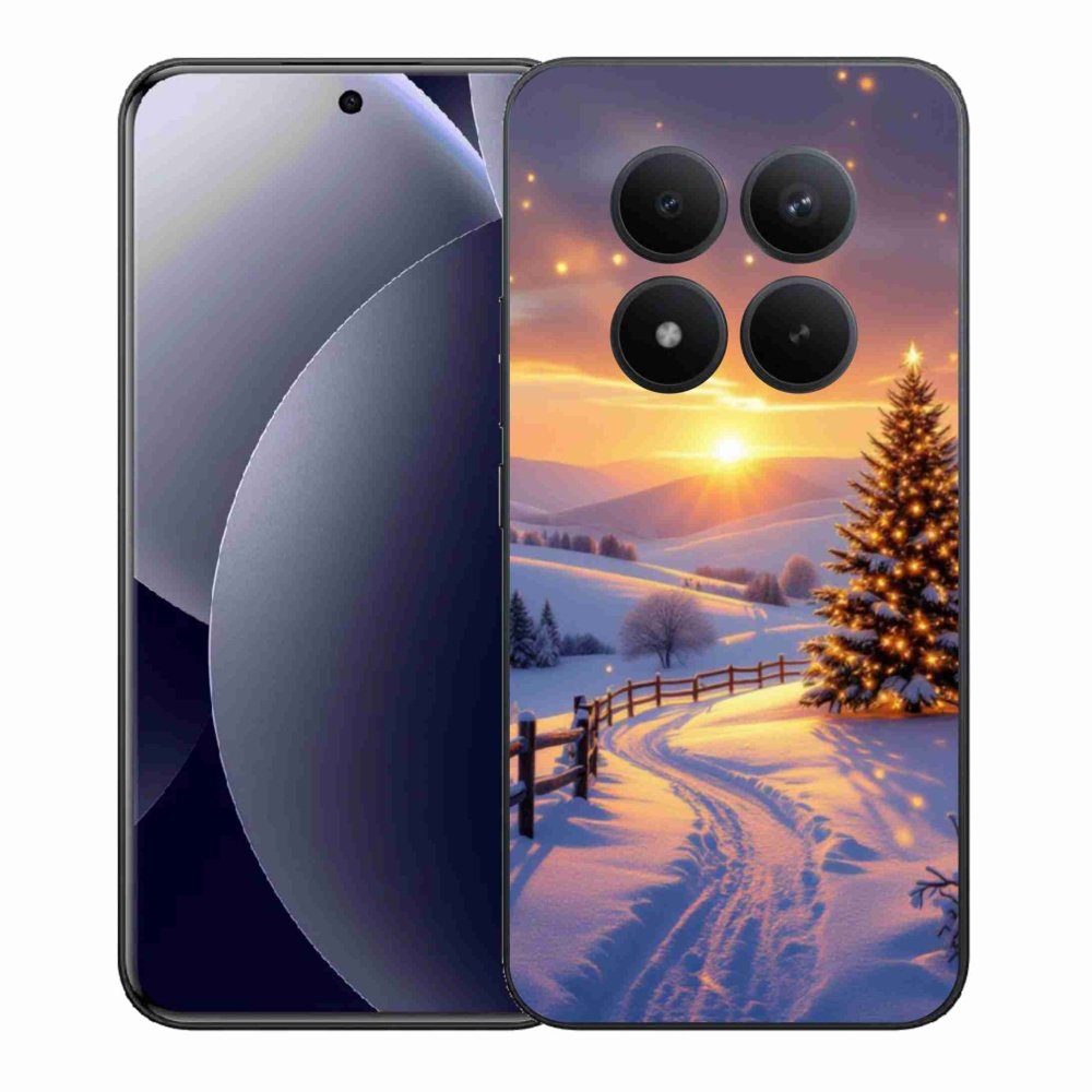 Gélový kryt mmCase na Xiaomi Redmi Note 15 Pro+ 5G/Xiaomi Poco M8 Pro 5G - zimná krajina