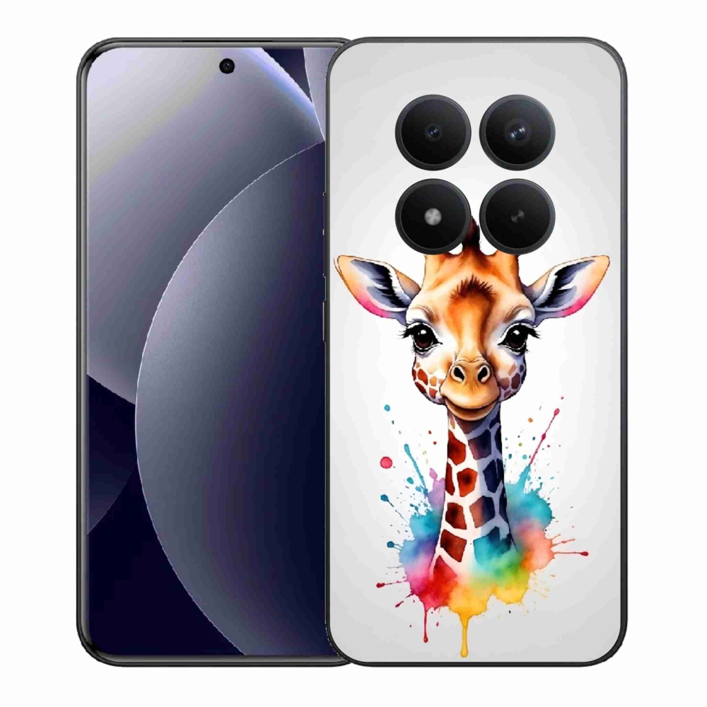 Gélový kryt mmCase na Xiaomi Redmi Note 15 Pro+ 5G/Xiaomi Poco M8 Pro 5G - žirafa 1