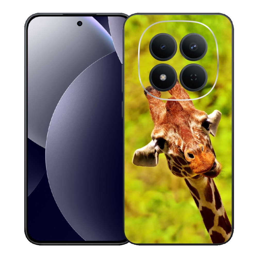 Gélový kryt mmCase na Xiaomi Redmi Note 15 Pro 5G - žirafa