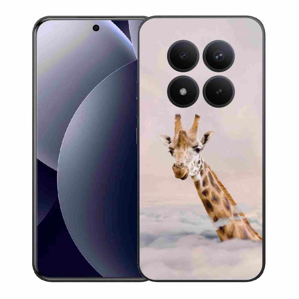 Gélový kryt mmCase na Xiaomi Redmi Note 15 Pro+ 5G/Xiaomi Poco M8 Pro 5G - žirafa v oblakoch