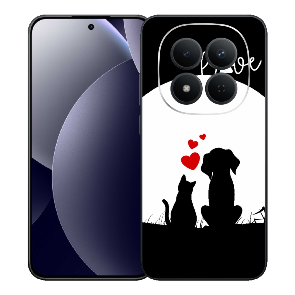Gélový kryt mmCase na Xiaomi Redmi Note 15 Pro 5G - zvieracia láska