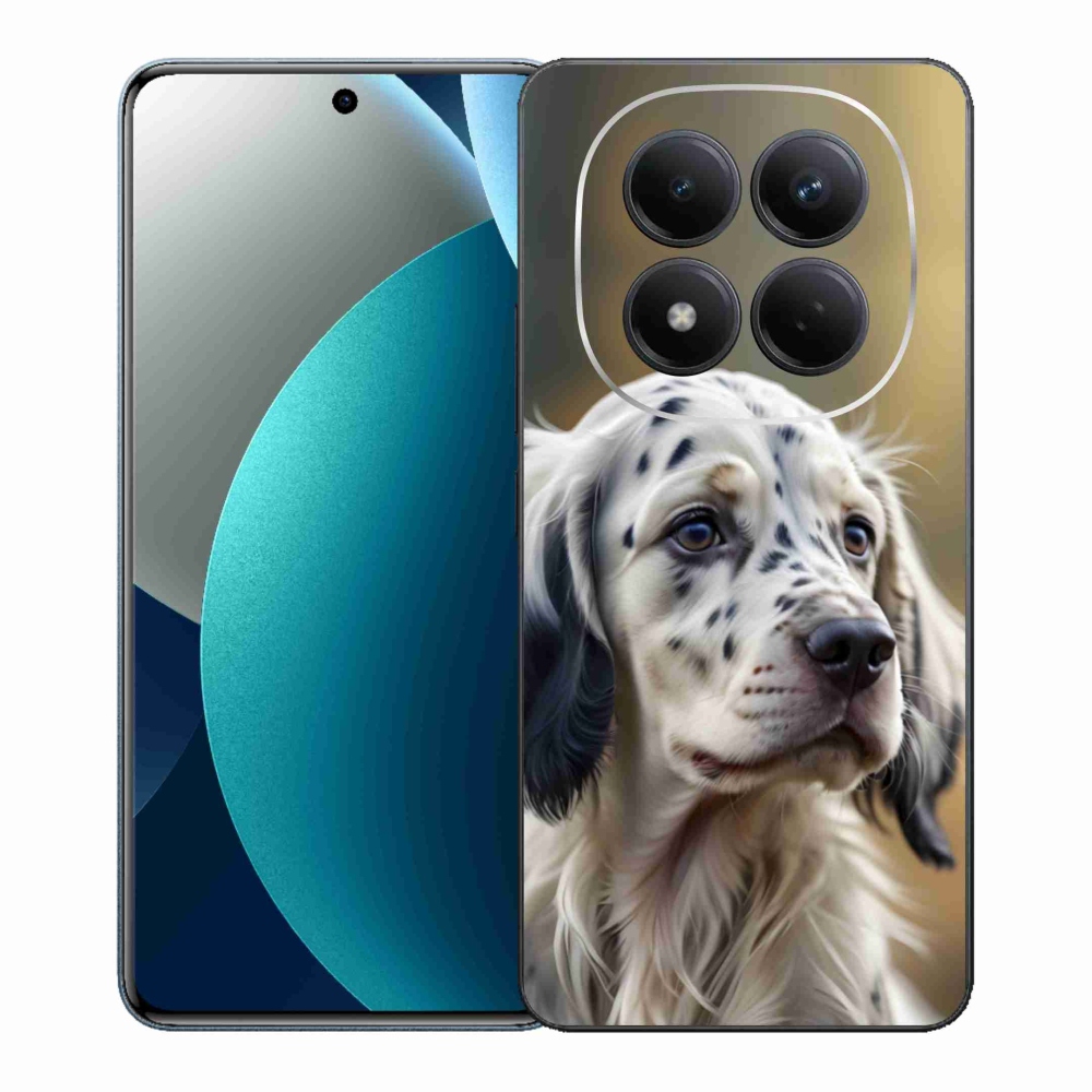 Gélový kryt mmCase na Xiaomi Redmi Note 15 Pro - anglický seter