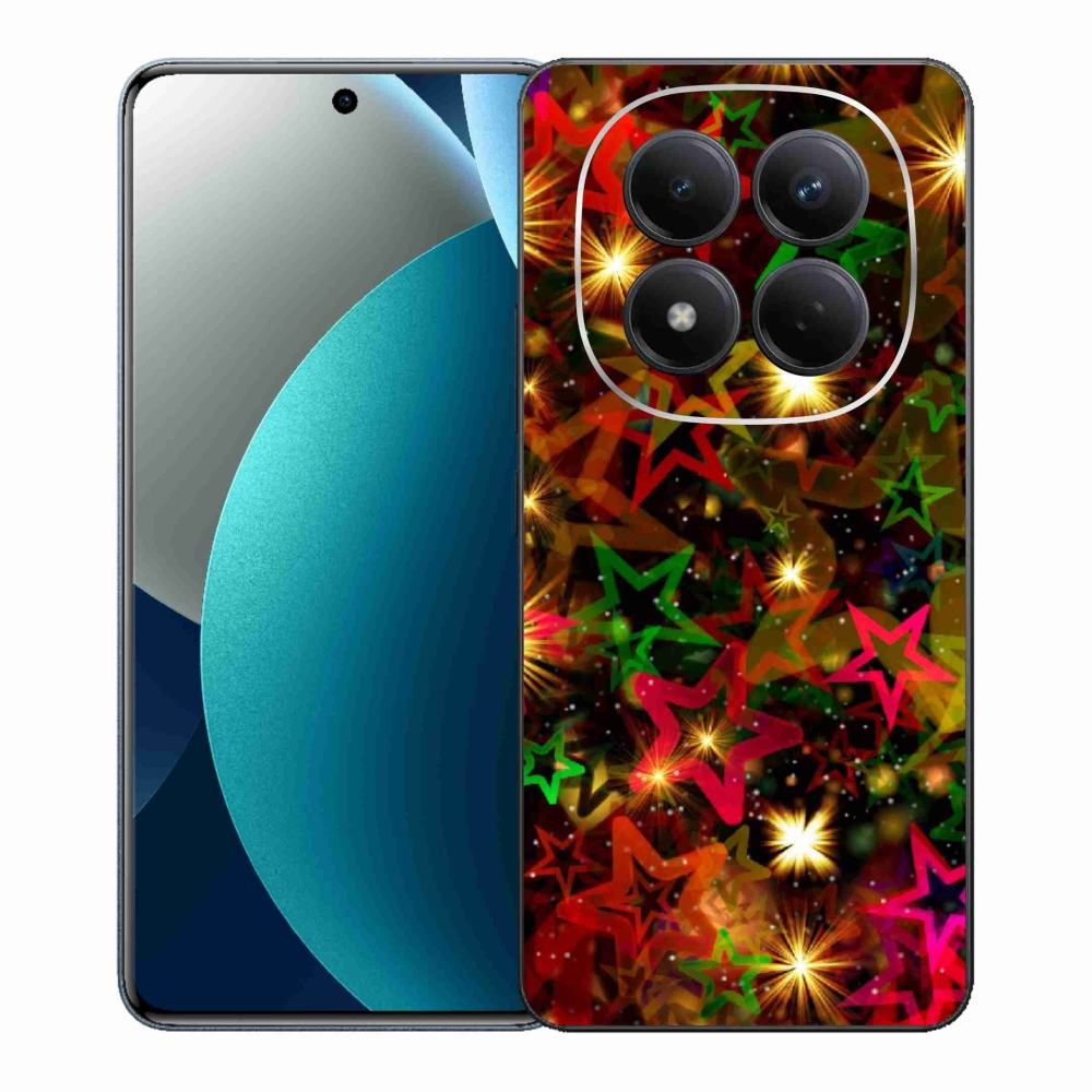Gélový kryt mmCase na Xiaomi Redmi Note 15 Pro - farebné hviezdičky