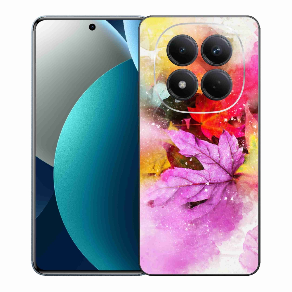 Gélový kryt mmCase na Xiaomi Redmi Note 15 Pro - farebné listy