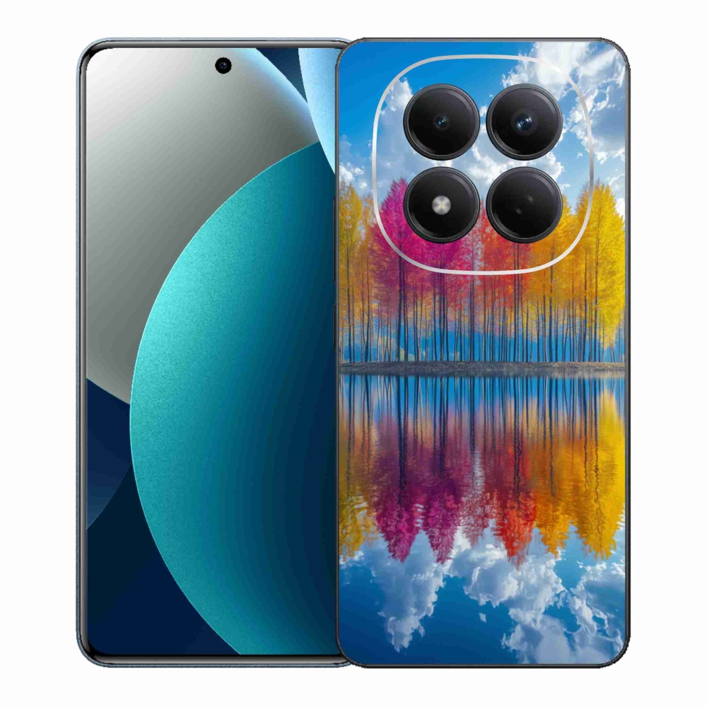 Gélový kryt mmCase na Xiaomi Redmi Note 15 Pro - farebné stromy