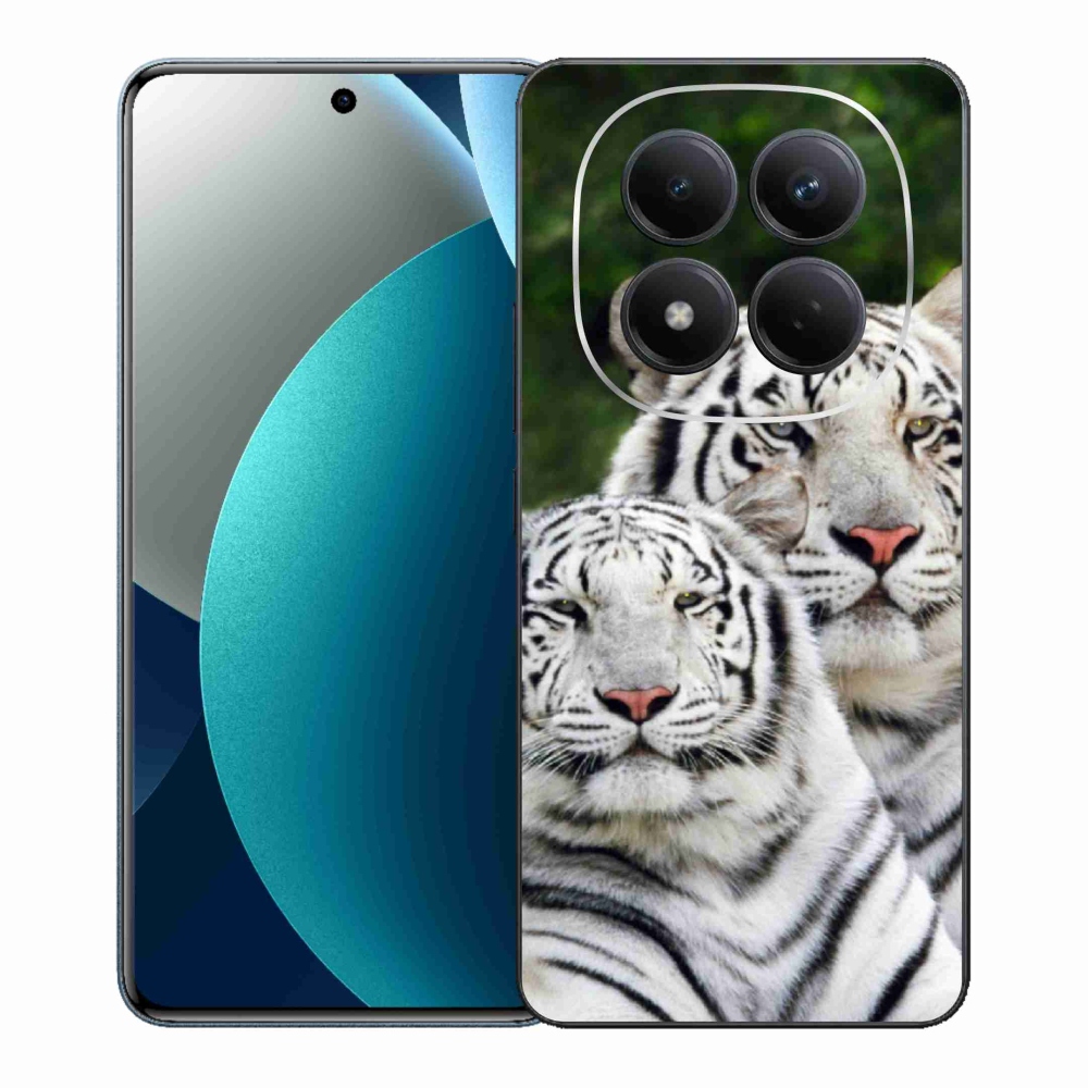 Gélový kryt mmCase na Xiaomi Redmi Note 15 Pro - bieli tigre