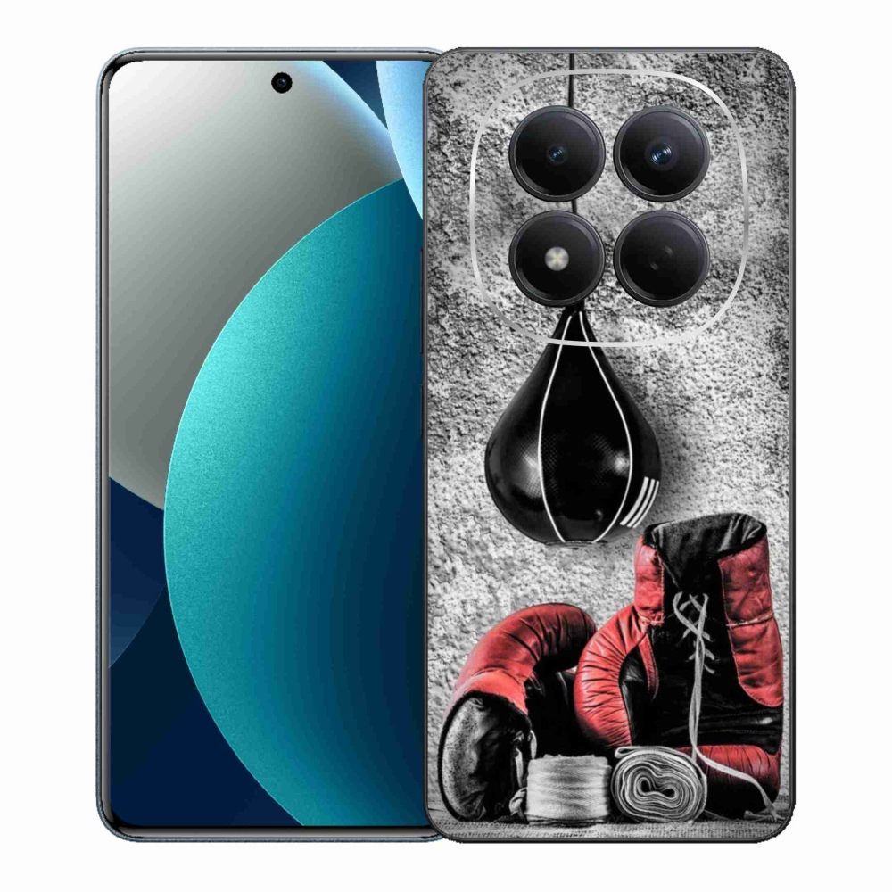Gélový kryt mmCase na Xiaomi Redmi Note 15 Pro - boxovacie vrece a rukavice
