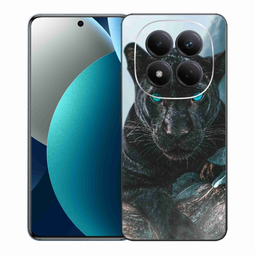 Gélový kryt mmCase na Xiaomi Redmi Note 15 Pro - čierny panter