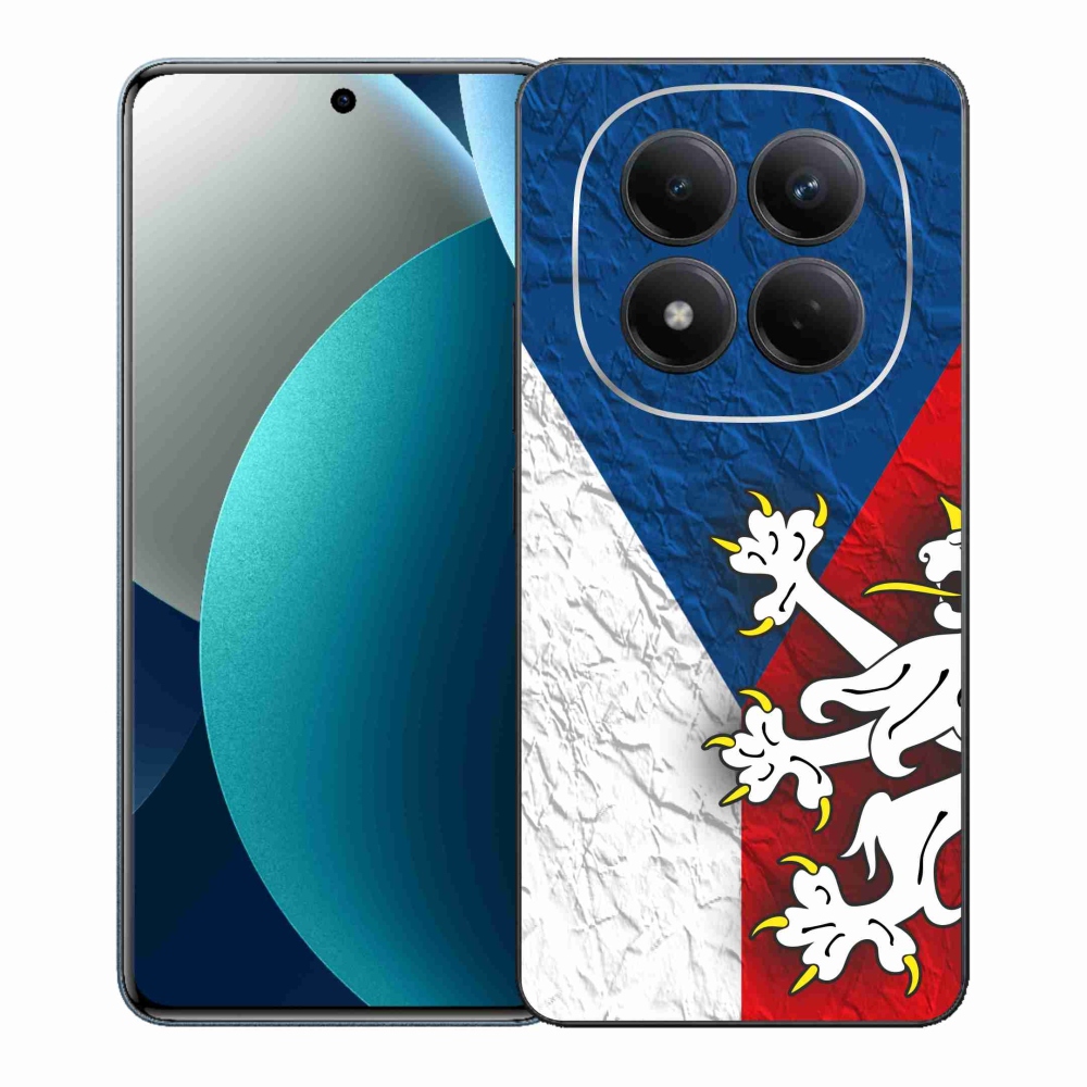 Gélový kryt mmCase na Xiaomi Redmi Note 15 Pro - česká vlajka 1