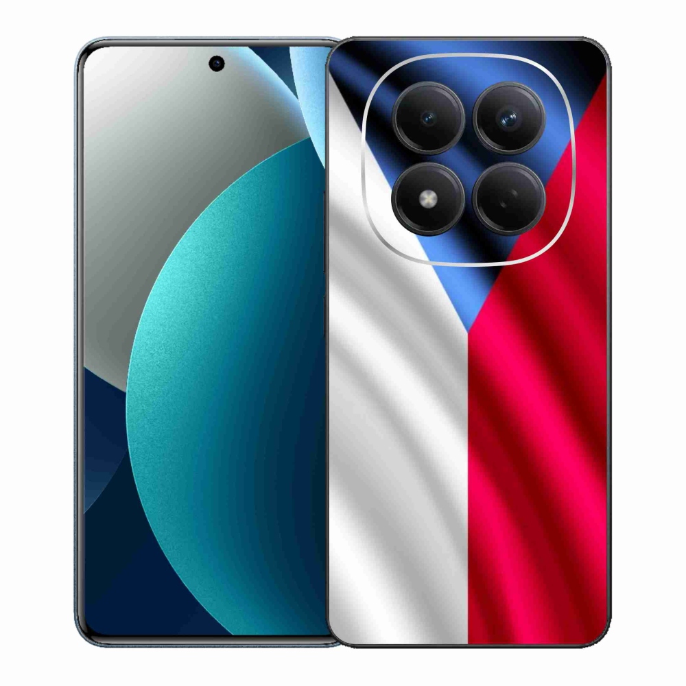 Gélový kryt mmCase na Xiaomi Redmi Note 15 Pro - česká vlajka