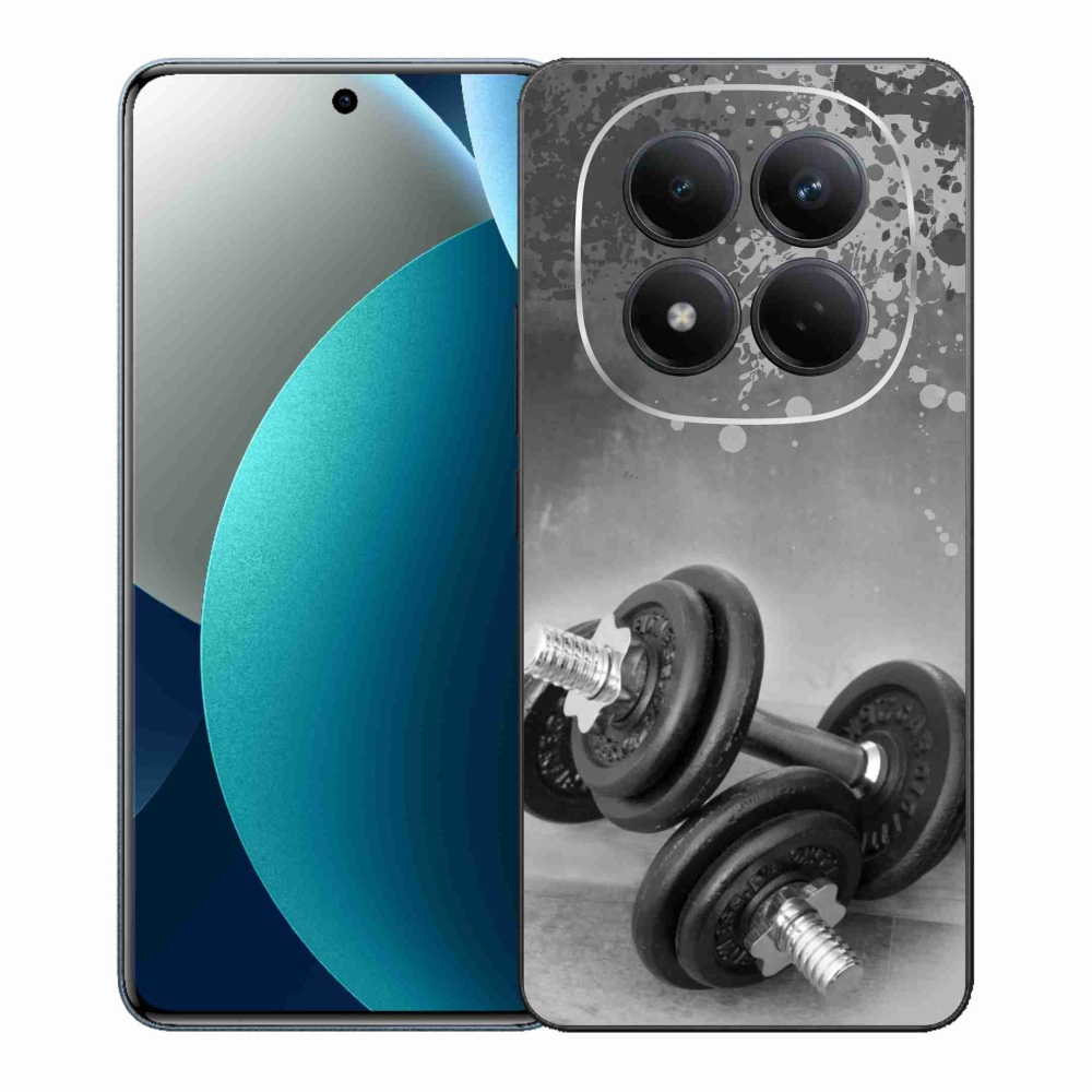 Gélový kryt mmCase na Xiaomi Redmi Note 15 Pro - činky 1