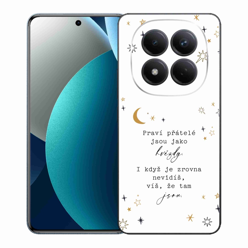 Gélový kryt mmCase na Xiaomi Redmi Note 15 Pro - citát 6 biele pozadie