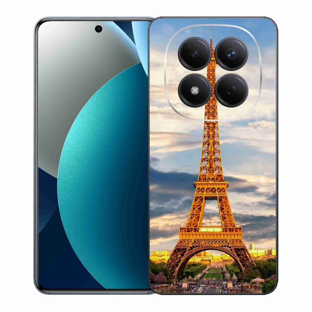 Gélový kryt mmCase na Xiaomi Redmi Note 15 Pro - eiffelova veža 3