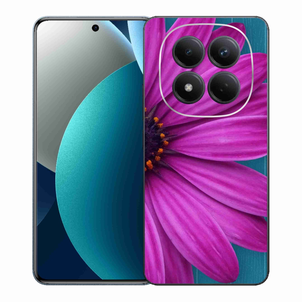 Gélový kryt mmCase na Xiaomi Redmi Note 15 Pro - fialová margaréta