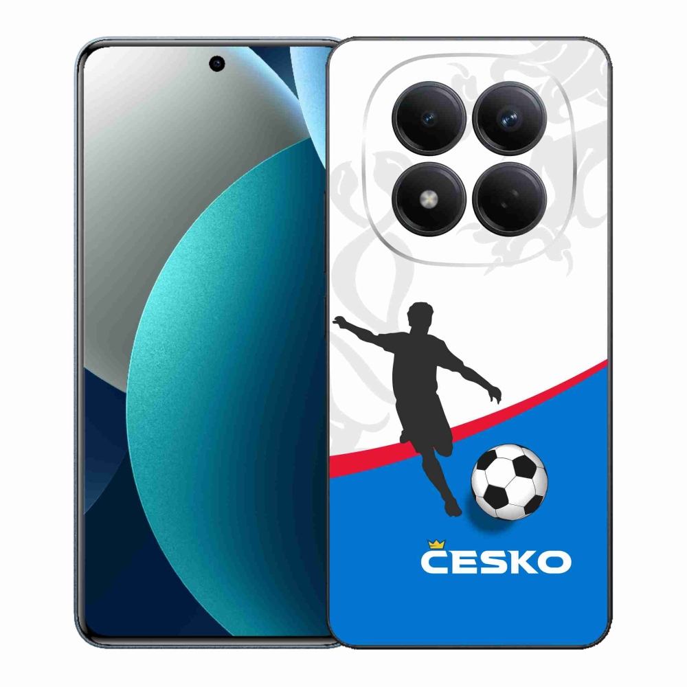 Gélový kryt mmCase na Xiaomi Redmi Note 15 Pro - futbal Česko 1