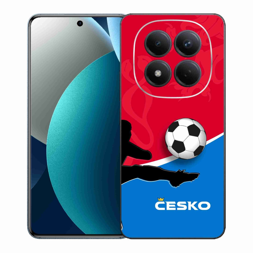 Gélový kryt mmCase na Xiaomi Redmi Note 15 Pro - futbal Česko 2