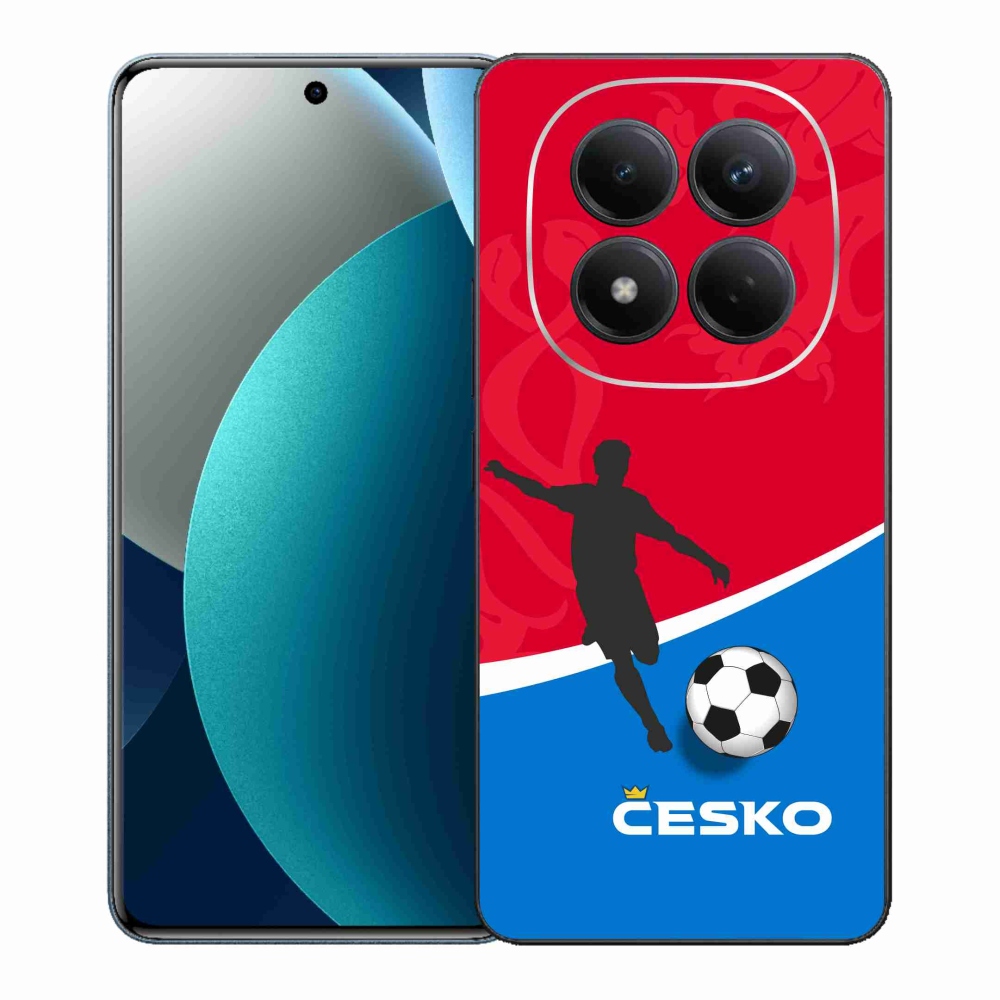 Gélový kryt mmCase na Xiaomi Redmi Note 15 Pro - futbal Česko