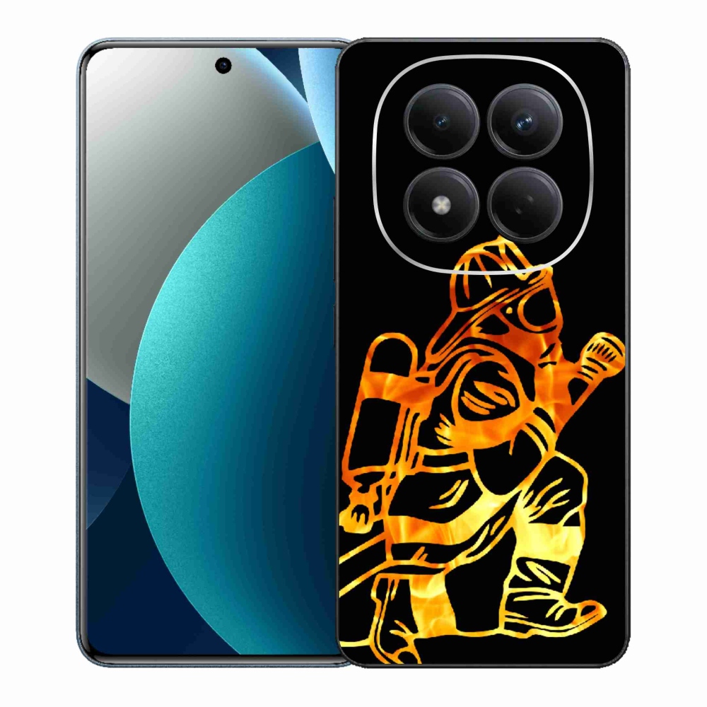 Gélový kryt mmCase na Xiaomi Redmi Note 15 Pro - hasič 1