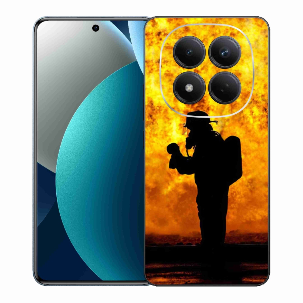 Gélový kryt mmCase na Xiaomi Redmi Note 15 Pro - hasič