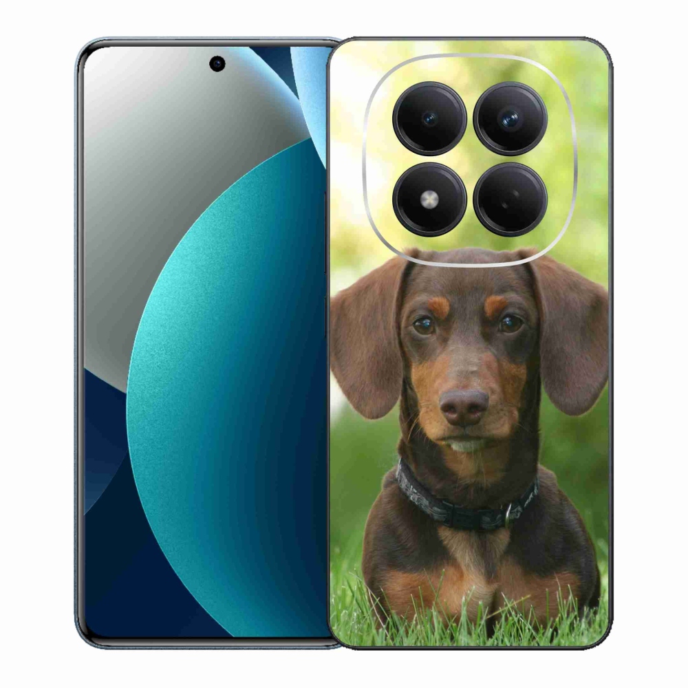 Gélový kryt mmCase na Xiaomi Redmi Note 15 Pro - hnedý jazvečík