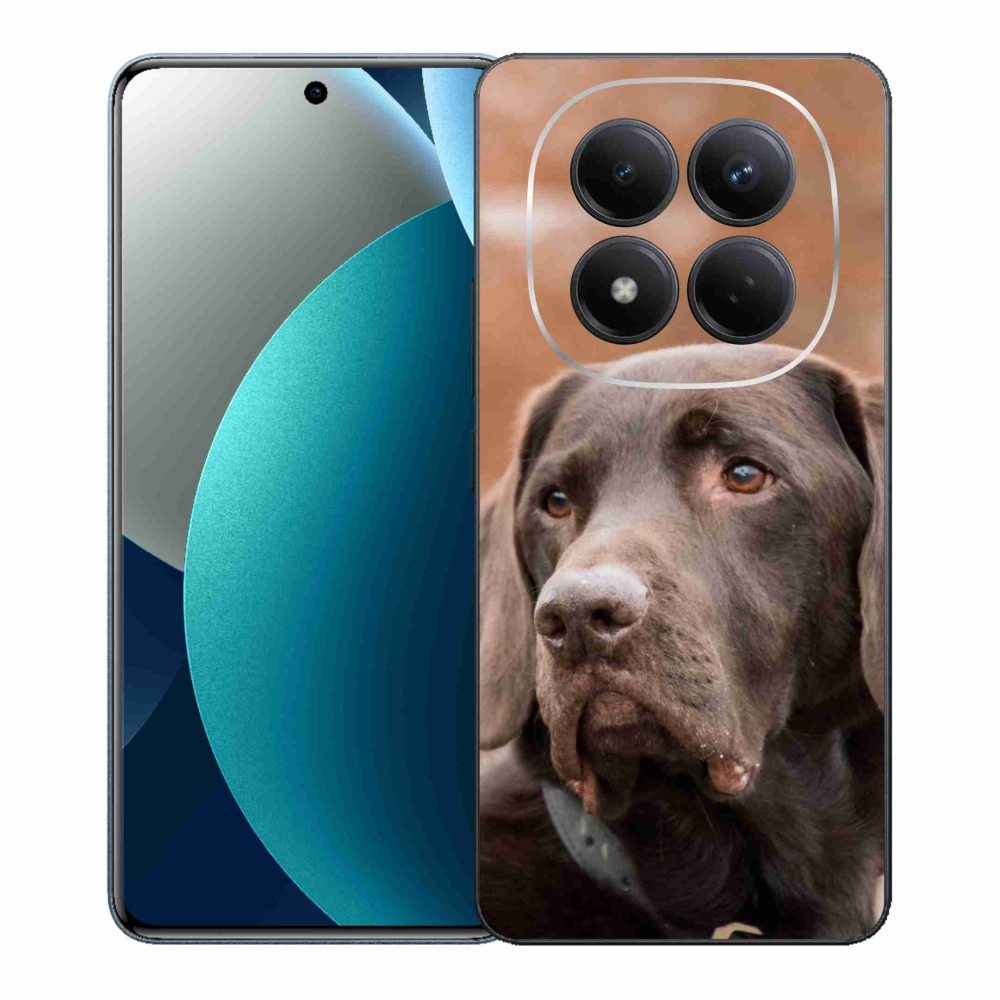 Gélový kryt mmCase na Xiaomi Redmi Note 15 Pro - hnedý labrador