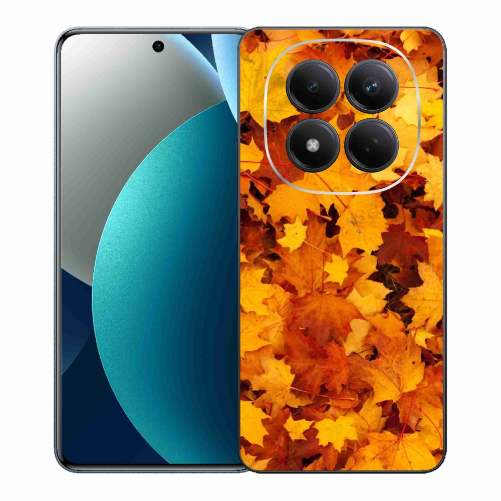 Gélový kryt mmCase na Xiaomi Redmi Note 15 Pro - javorové listy