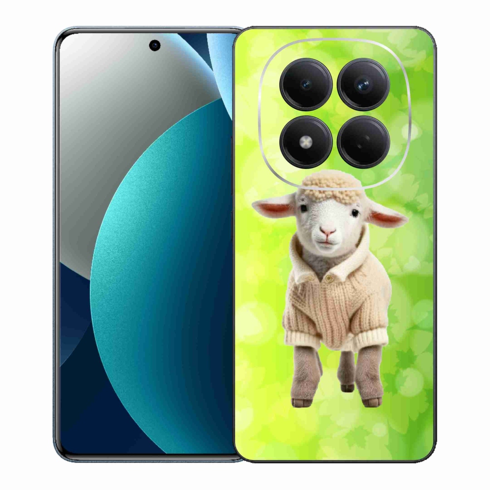 Gélový kryt mmCase na Xiaomi Redmi Note 15 Pro - jahňa vo svetri