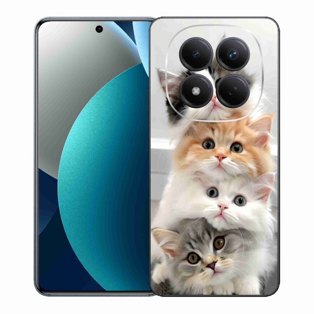 Gélový kryt mmCase na Xiaomi Redmi Note 15 Pro - mačacia partia
