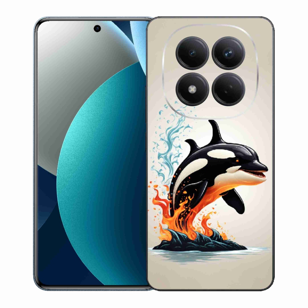 Gélový kryt mmCase na Xiaomi Redmi Note 15 Pro - kosatka