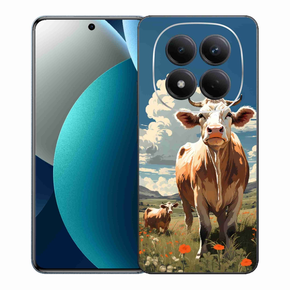 Gélový kryt mmCase na Xiaomi Redmi Note 15 Pro - kravy na lúke