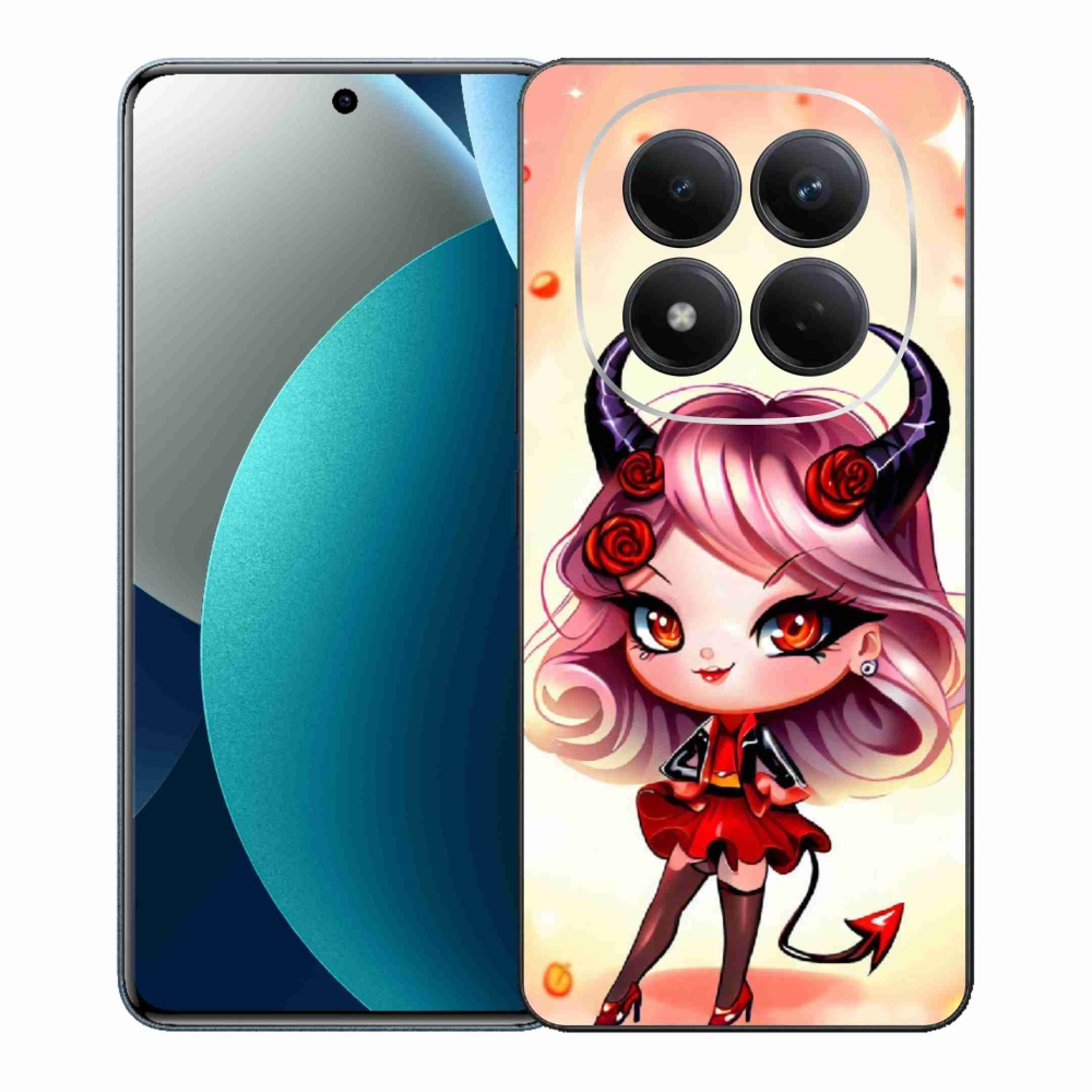 Gélový kryt mmCase na Xiaomi Redmi Note 15 Pro - kreslená čertica