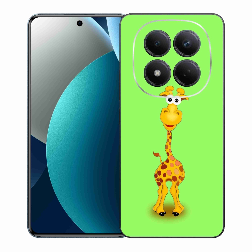 Gélový kryt mmCase na Xiaomi Redmi Note 15 Pro - kreslená žirafa