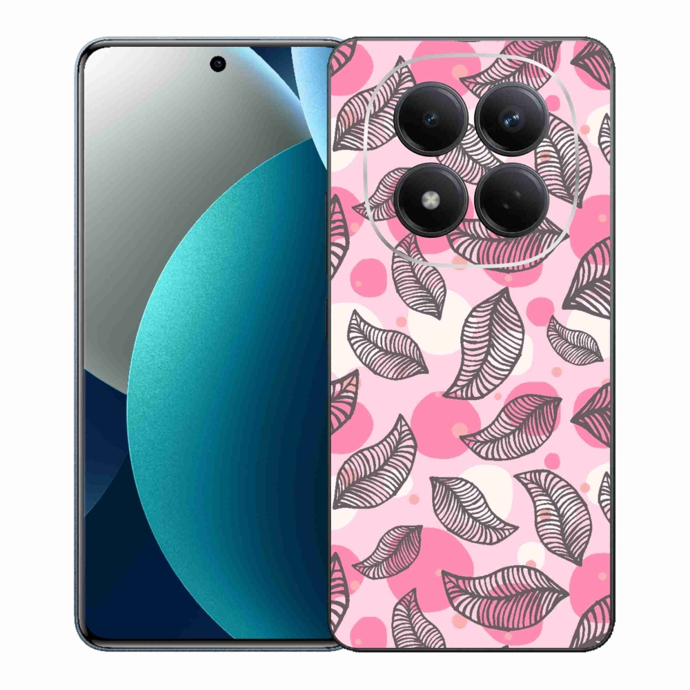 Gélový kryt mmCase na Xiaomi Redmi Note 15 Pro - kreslené padajúce listy