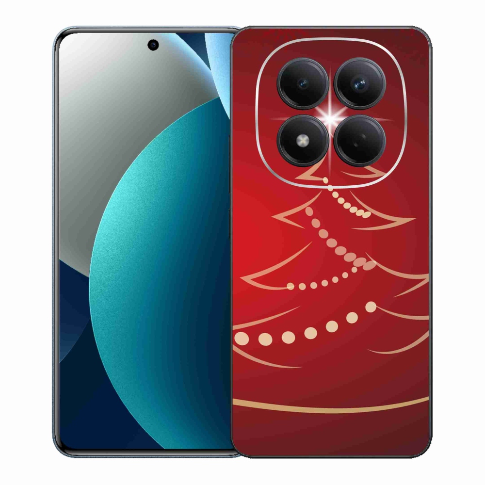 Gélový kryt mmCase na Xiaomi Redmi Note 15 Pro - kreslený vianočný stromček