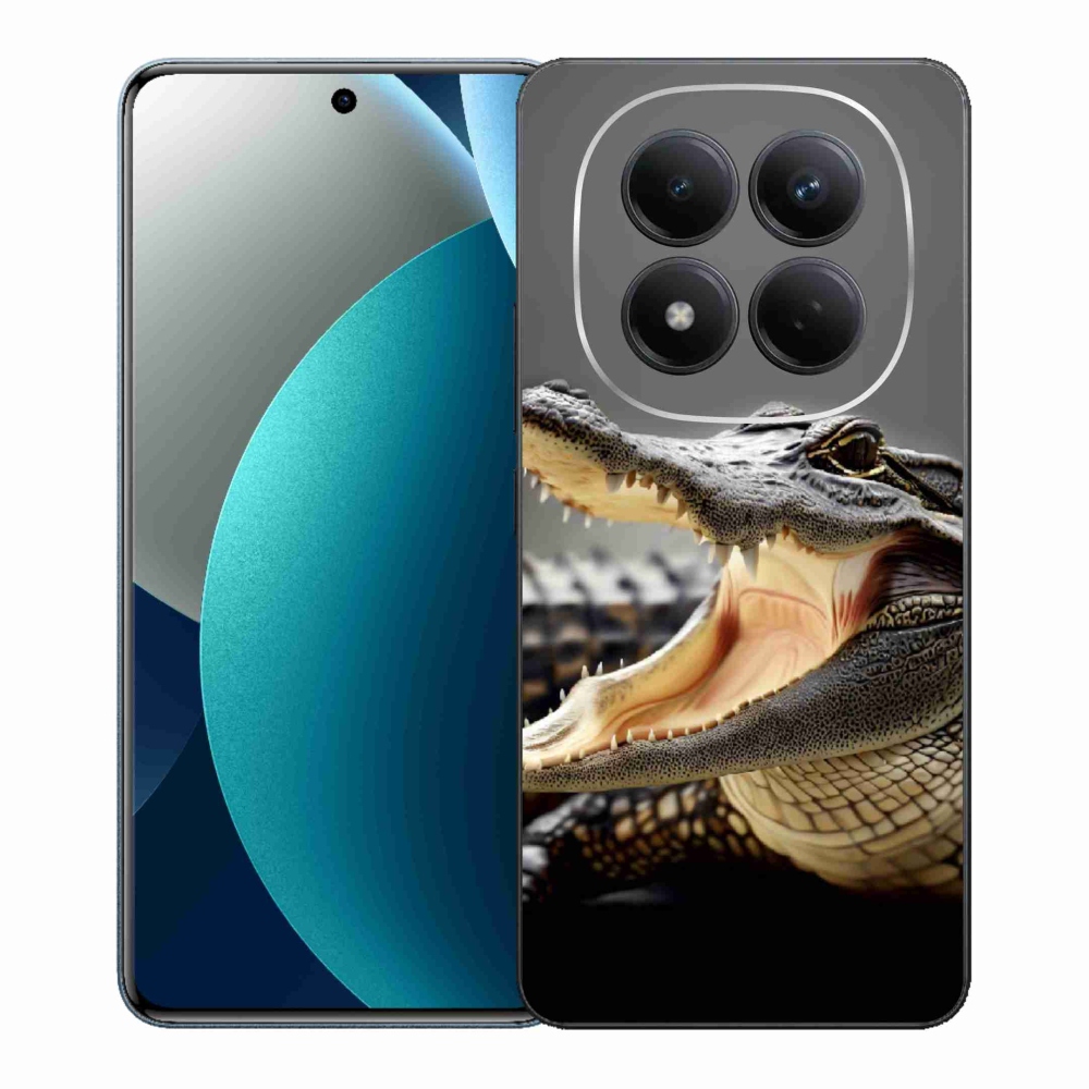 Gélový kryt mmCase na Xiaomi Redmi Note 15 Pro - krokodíl