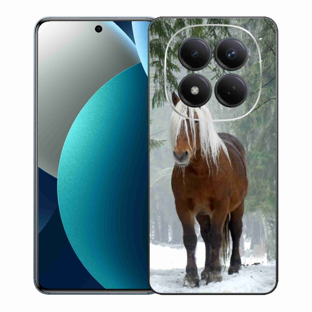 Gélový kryt mmCase na Xiaomi Redmi Note 15 Pro - kôň v lese